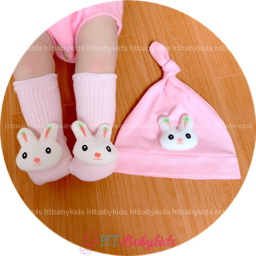 BỘ TẤT THÚ VÀ NÓN CỦ TỎI Đáng Yêu Cho Bé Trai Bé Gái