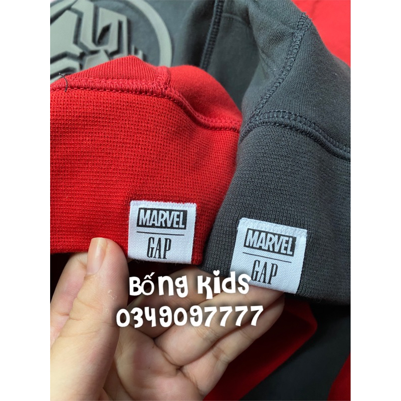 Áo Nỉ Hoodie Bé Trai Logo Siêu Nhân G