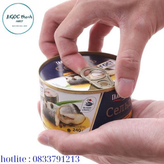 Đồ hộp cá trích ngâm dầu nga hộp 240g