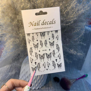 Sticker hình bướm phong cách đài - phụ kiện nail