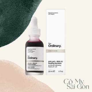 Peeling da, tẩy da chết aha 30% + bha 2% peeling solution the ordinary