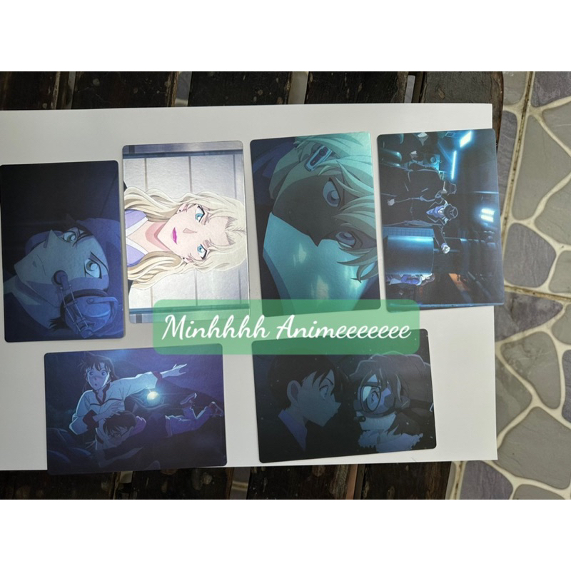 Card nhân vật phim ngẫu nhiên /  Tàu Ngầm Sắt Màu Đen - Conan Movie 2023