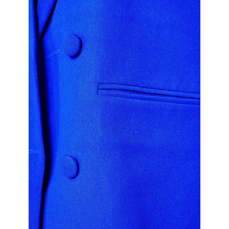 Áo vest blazer xanh coban