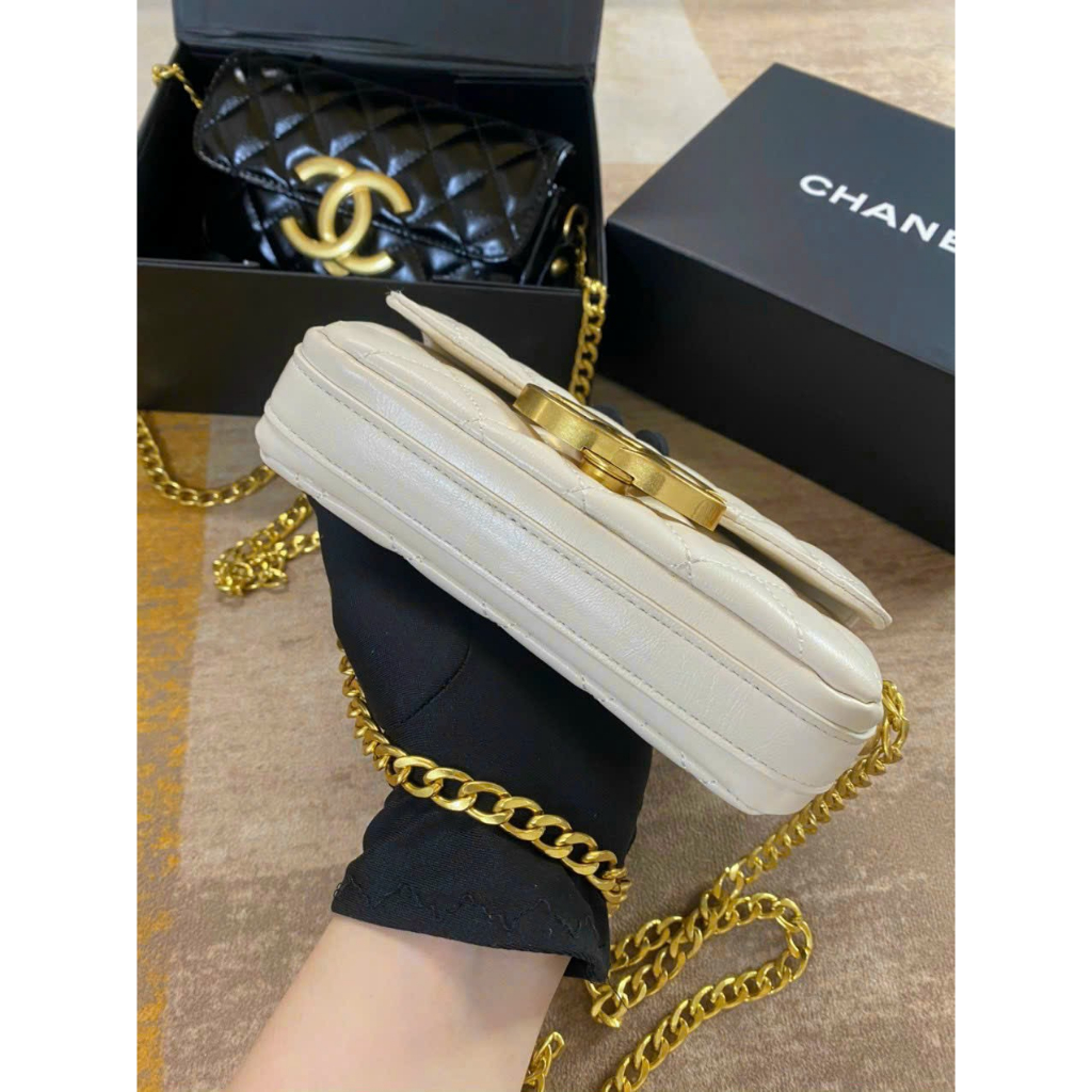 Túi c.n Wooc Logo supper màu trắng - Shop Lynh