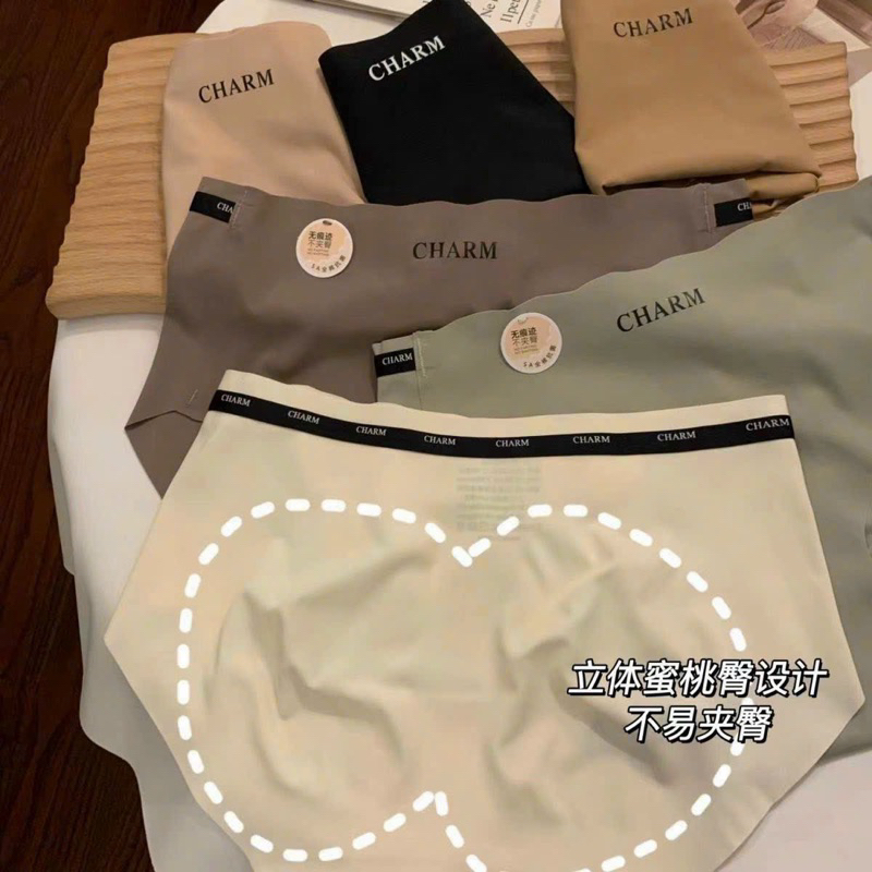 Set 5c Quần Lót Nữ Đúc Su CHARM