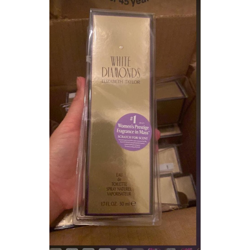 NƯỚC HOA ELIZABETH TAYLOR WHITE DIAMOND EAU DE TOILET 50ml