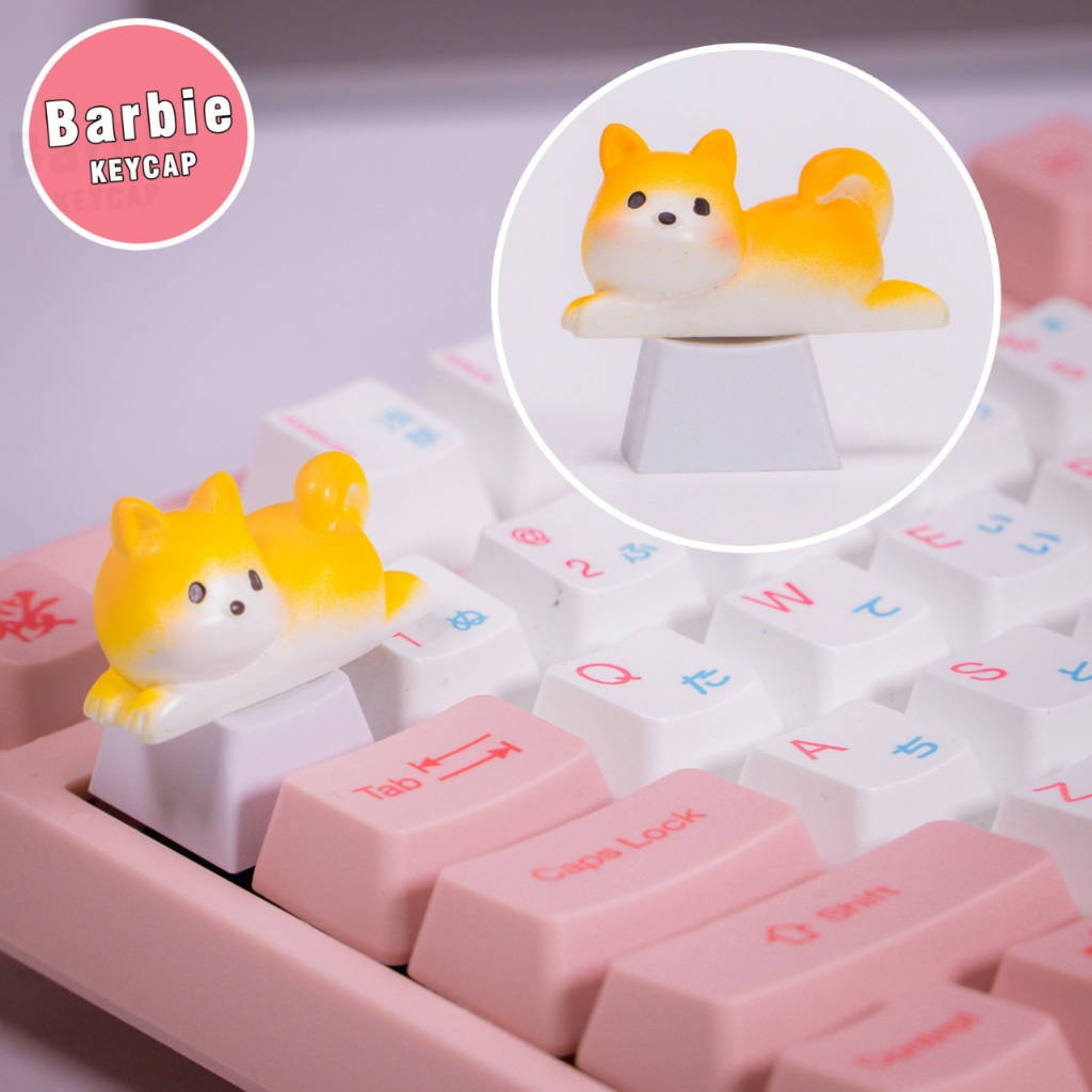 Keycap các vật dụng trang trí trong nhà cute nút phím lẻ R4