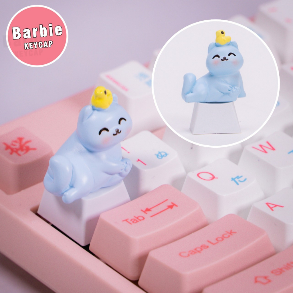 Keycap các vật dụng trang trí trong nhà cute nút phím lẻ R4