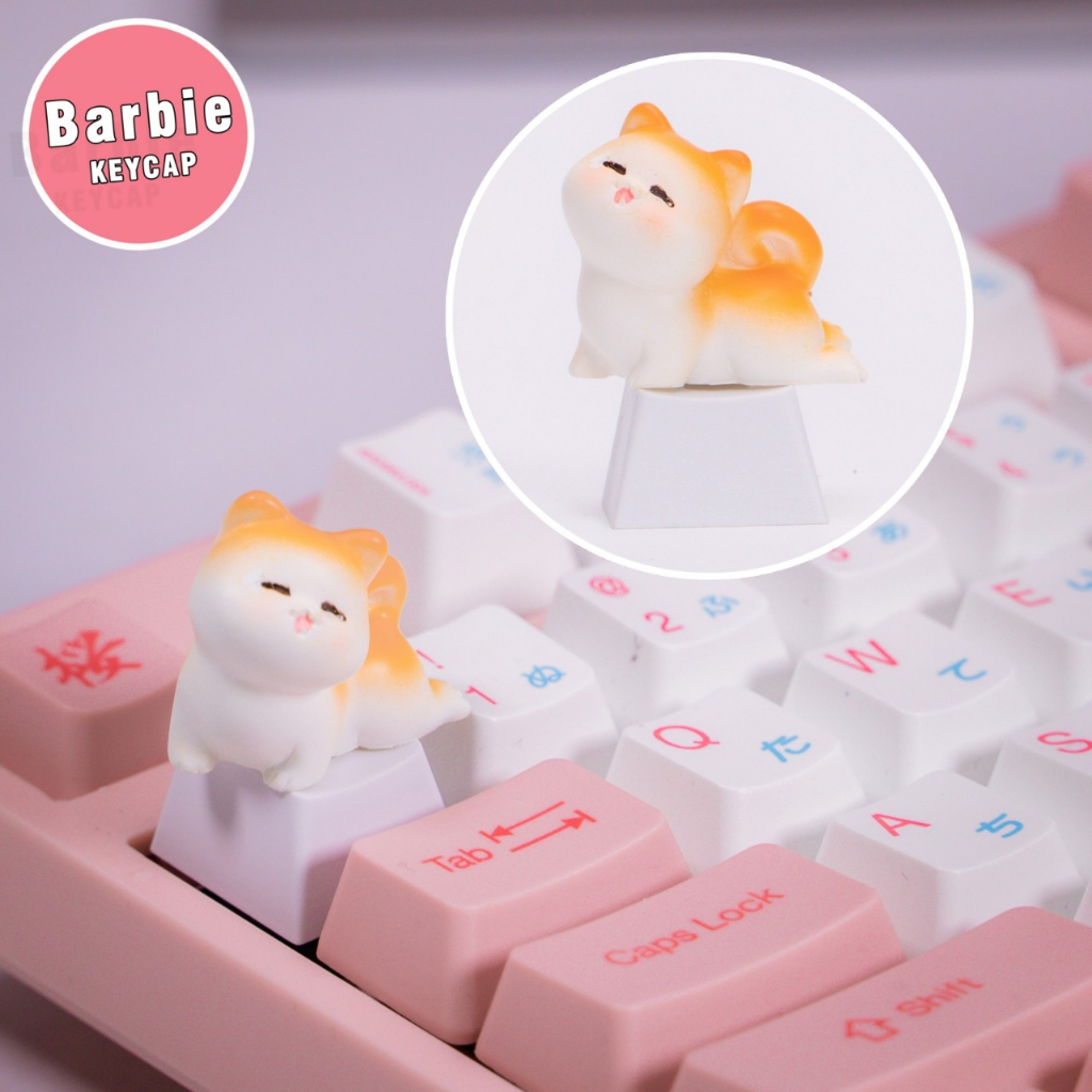 Keycap các vật dụng trang trí trong nhà cute nút phím lẻ R4