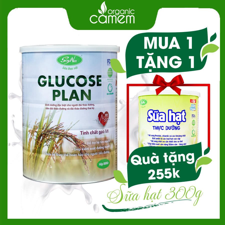 Sữa Soyna - Sữa tiểu đường bổ sung dinh dưỡng ổn định đường huyết - sữa tiểu đường thai kỳ
