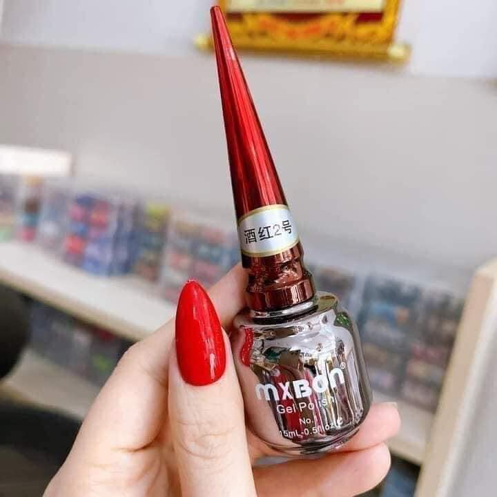 Sơn Đỏ Mxbon Lẻ Số 1-2-3-4-5-6 Chai 15ml