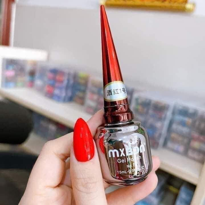 Sơn Đỏ Mxbon Lẻ Số 1-2-3-4-5-6 Chai 15ml