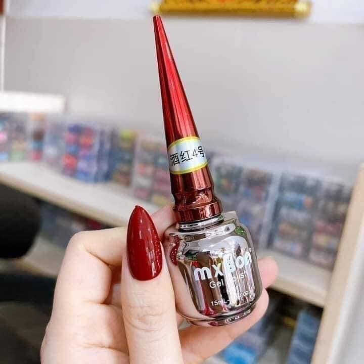 Sơn Đỏ Mxbon Lẻ Số 1-2-3-4-5-6 Chai 15ml