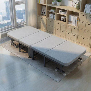 Giường gấp văn phòng có bánh xe, Giường xếp gấp gọn Sofa di động khung thép chắc chắn - GM64 / GN68