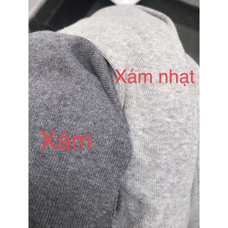 Vải thun gân 100% cotton co dãn 4 chiều