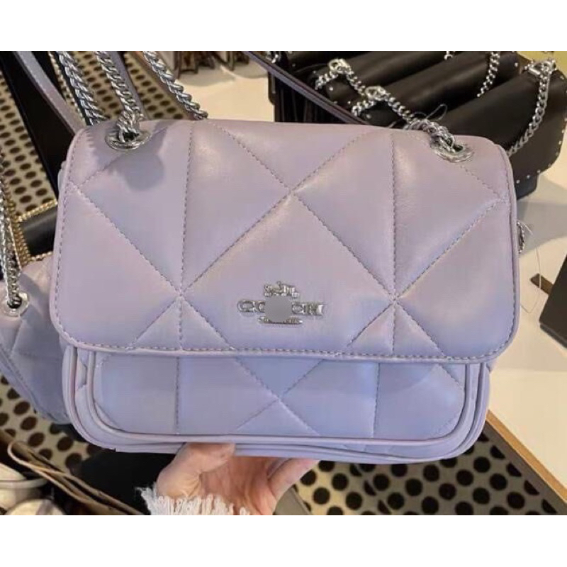 Túi Coach klare màu tím