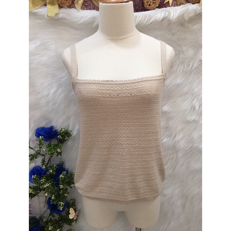 Áo thun len 2 hand hiệu Tendance par Ray BEAMS- Size S M