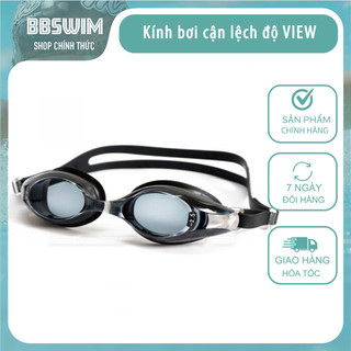 Kính bơi cận VIEW V510 Nhật Bản đúc liền khối chống nước tuyệt đối - phiên bản lắp lệch độ