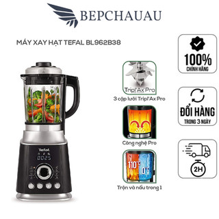 Máy làm sữa hạt tefal bl962b, máy xay sinh tố, làm soup, nhập đức, bh 12 tháng, bepchauau
