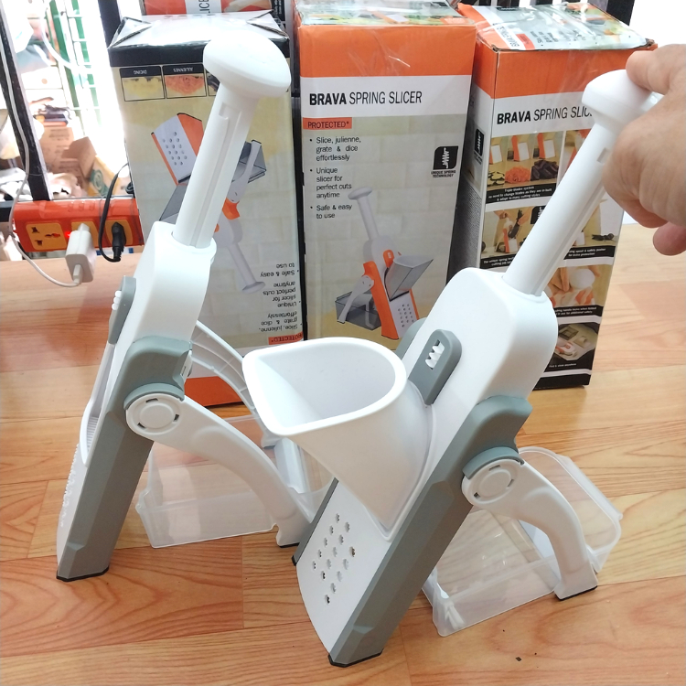 Máy Thái Thịt Rau Củ Quả Đa Năng Thương Hiệu BRAVA Cao Cấp