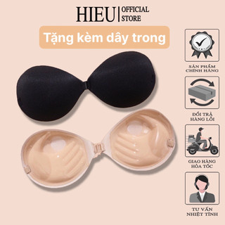 Miếng Dán Ngực Cài Trước Siêu Nâng Ngực Siêu Dính, Áo Bra Dán Ngực Silicon Bàn Tay Hở Lưng - 0127