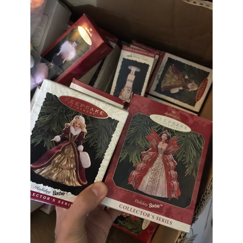 Set Fullbox Barbie Keychains móc khoá búp bê Barbie mini tí hon tỉ lệ 1/12 cổ điển 1959