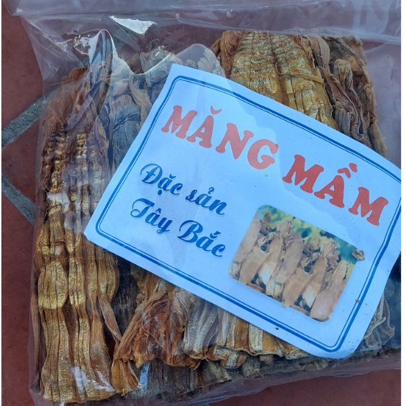 Măng Bẹ Khô Tây Bắc - 1kg - Ngon - Non - Giòn