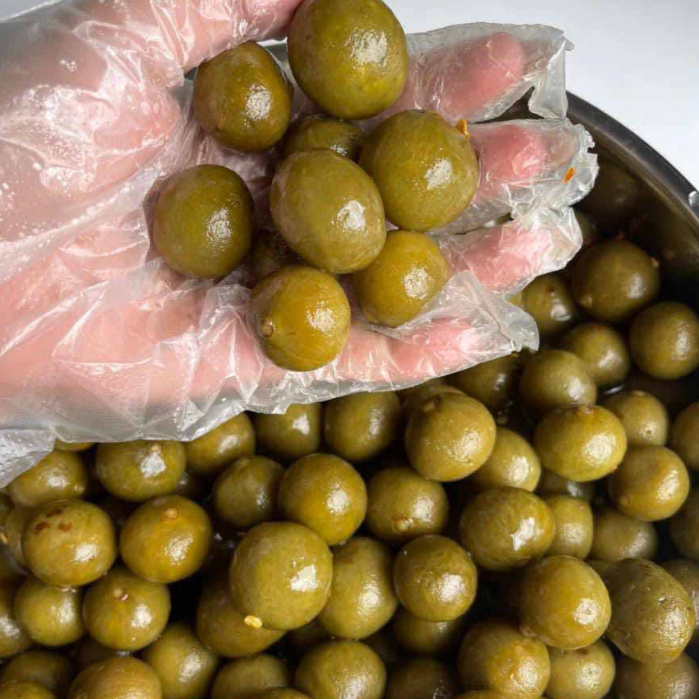 Sấu bao tử ngâm chua ngọt - hũ 500g