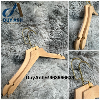 Móc Áo Gỗ Nữ Mộc Bằng