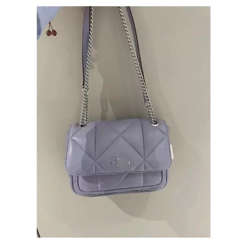 Túi Coach klare màu tím