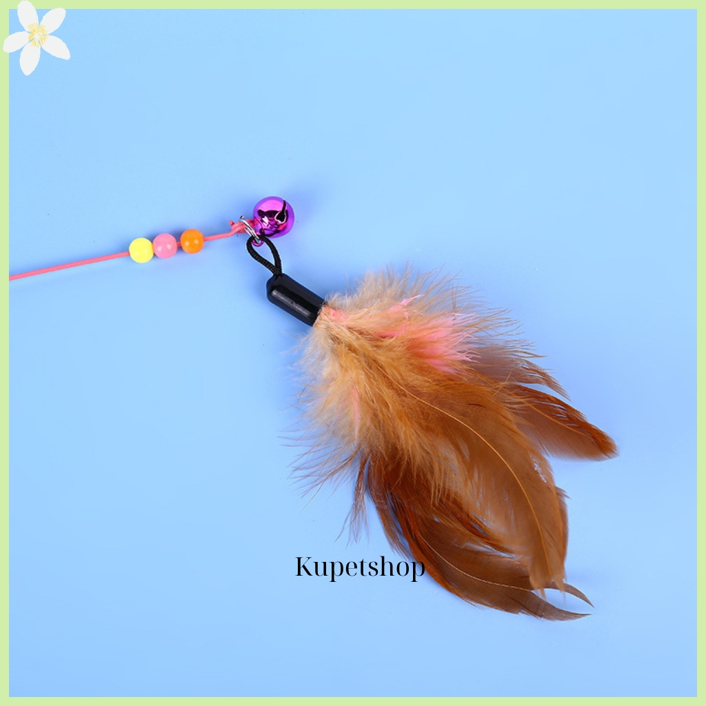 Cần câu cho mèo, đồ chơi cho thú cưng-KUPETSHOP