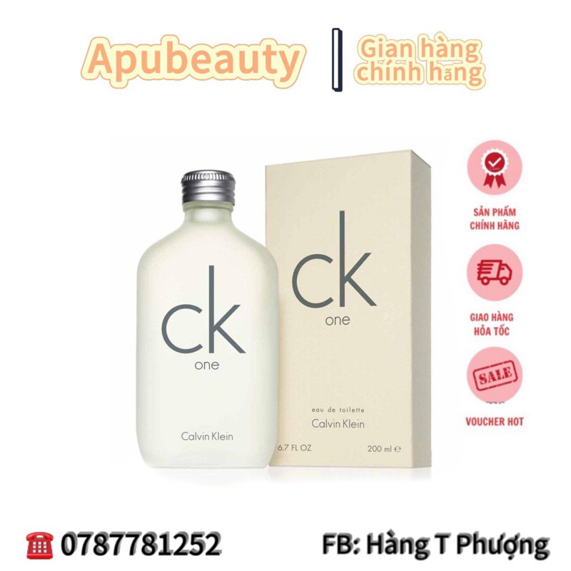 nước hoa ck one chiết 10ml