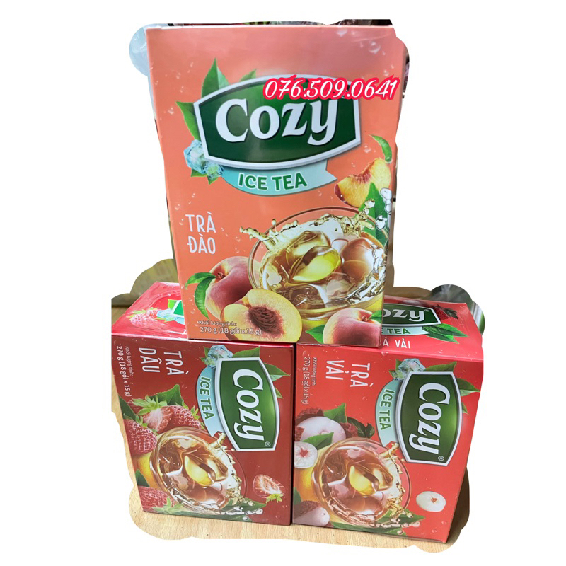 Trà hoà tan cozy hộp 18 gói