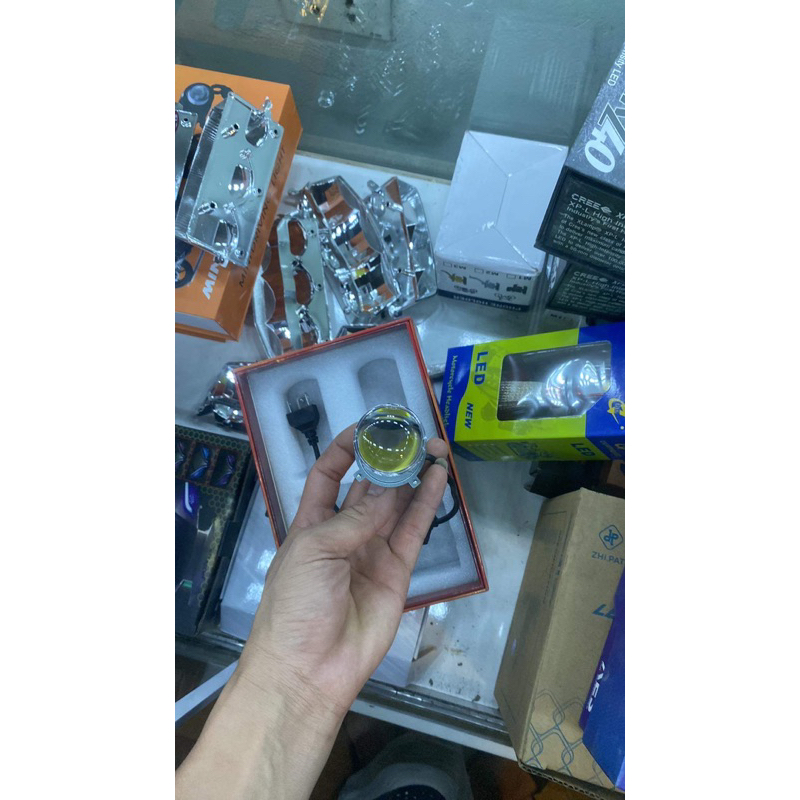 Đèn Pha Bi Cầu MiNi T9 Chân H4