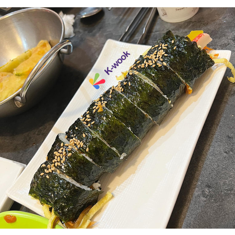 Rong biển cuộn cơm 50,100 lá Yaki - K-wook - Lá dày,Xanh