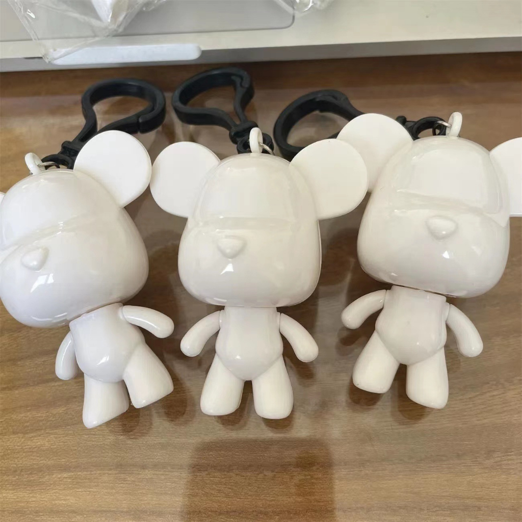 Móc khóa Gấu Bear.brick tự tô màu Handmade DIY - Set Móc Chìa Khóa Tự Tô Màu Thủ Công Handmade