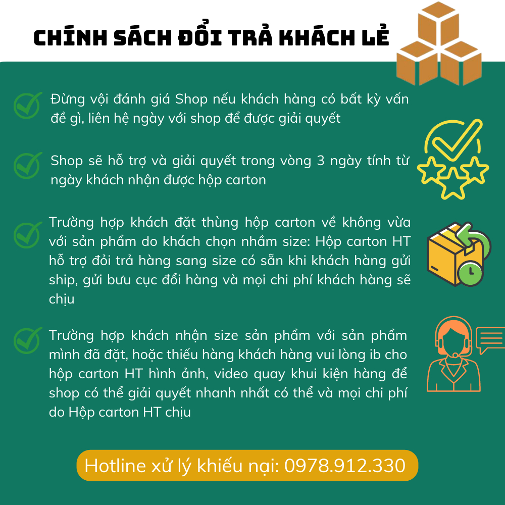 Hộp carton đóng hàng 35x25x15 thùng carton lớn đóng giày dép, phụ kiện giá rẻ - Hộp Carton HT