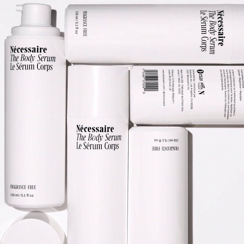 Tinh chất dưỡng thể Necessaire The Body Serum Hyaluronic Acid + Niacinamide