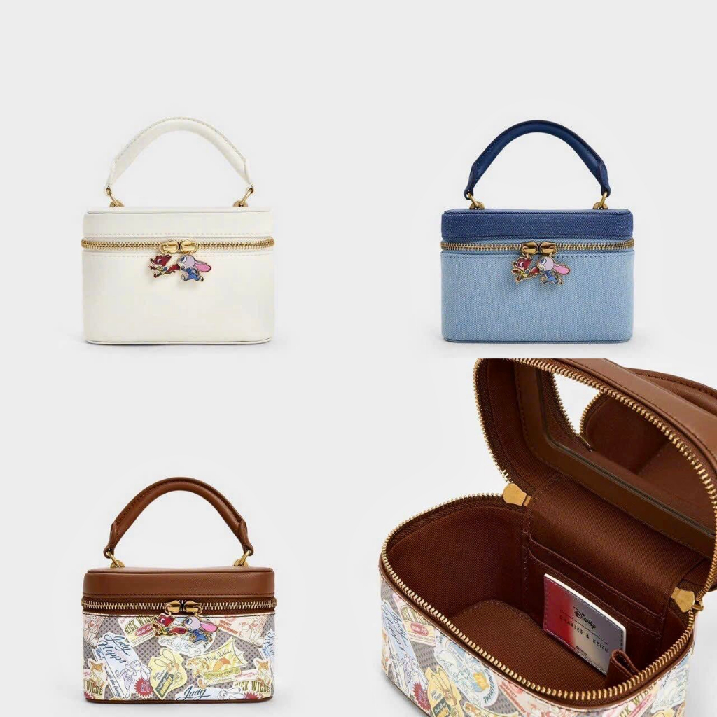 Túi xách nữ túi dis.ney cê ka cốp size 18 gương thỏ kèm dây đeo chéo  bản quà tặng fullbox - Lucky9store