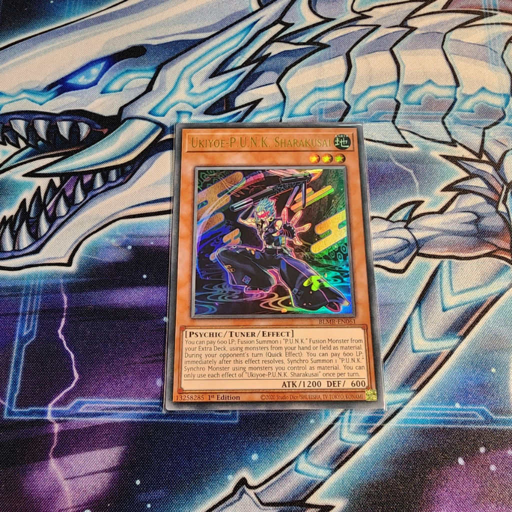 Bài Yugioh TCG UK   Ukiyoe-P.U.N.K. Sharakusai