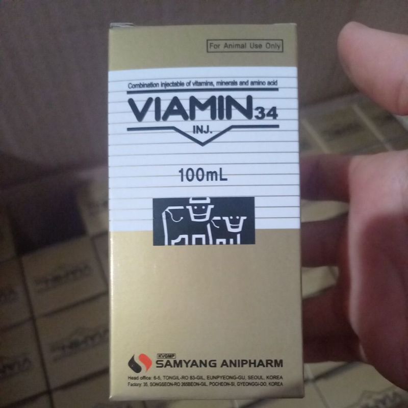 VIAMIN-34 100ml bổ gia súc, gia cầm