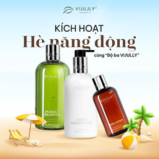 Combo Vi Jully Dầu Gội Bưởi, Kem Xả Dừa, Tinh Dầu Bưởi  kích mọc tóc nhanh, giảm rụng phục hồi hư tổn