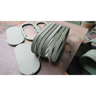 T&T DIY : box thô bầu dục tự ghép 2 kích thước đầy đủ mặt, lưng,ecang phù hợp với DIY vỏ loa