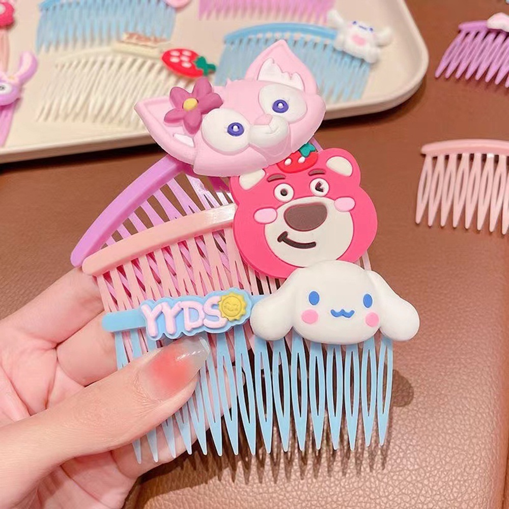 MVP3236 Set 5 Kẹp Tóc Hình Thú Hoạt Hình Nhiều Màu Đáng Yêu Cho Bé Gái