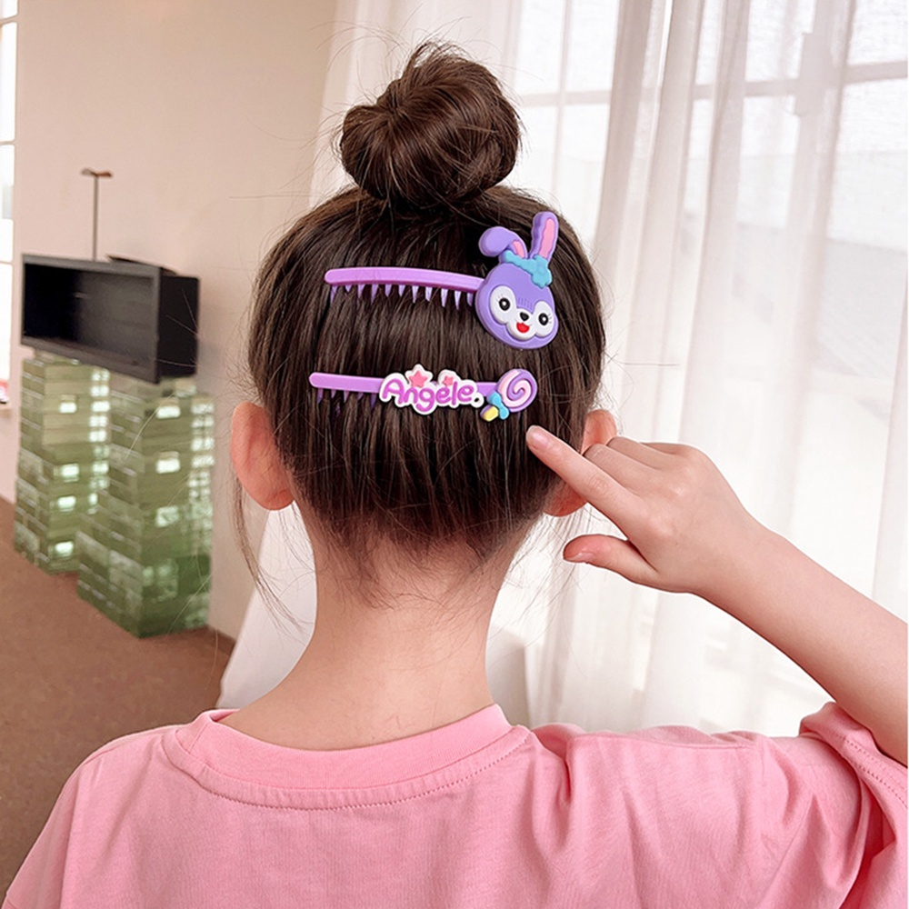 MVP3236 Set 5 Kẹp Tóc Hình Thú Hoạt Hình Nhiều Màu Đáng Yêu Cho Bé Gái