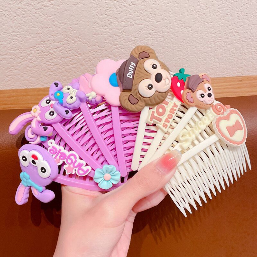 MVP3236 Set 5 Kẹp Tóc Hình Thú Hoạt Hình Nhiều Màu Đáng Yêu Cho Bé Gái