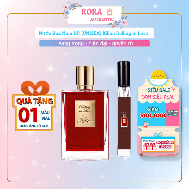 Nước Hoa Nam Nữ Kilian Rolling In Love mùi Hương Của Sự Quyến Rũ