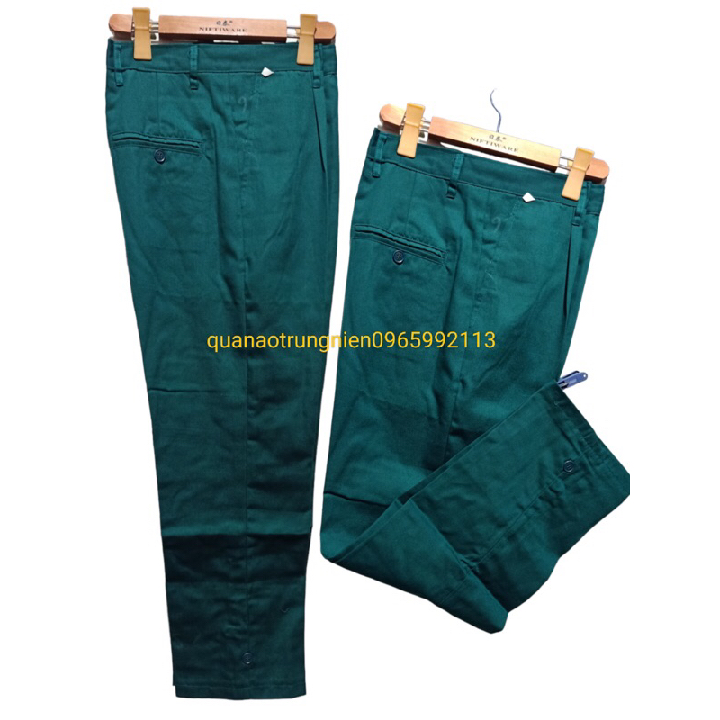 BỘ QUẦN ÁO LAO ĐỘNG màu xanh