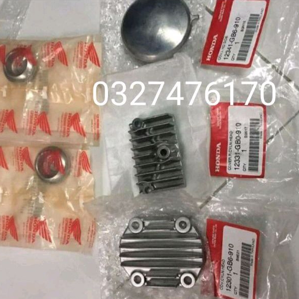 Bộ 5 nắp chụp đầu bò quylat xe DREAM thái, WAVE thái zin