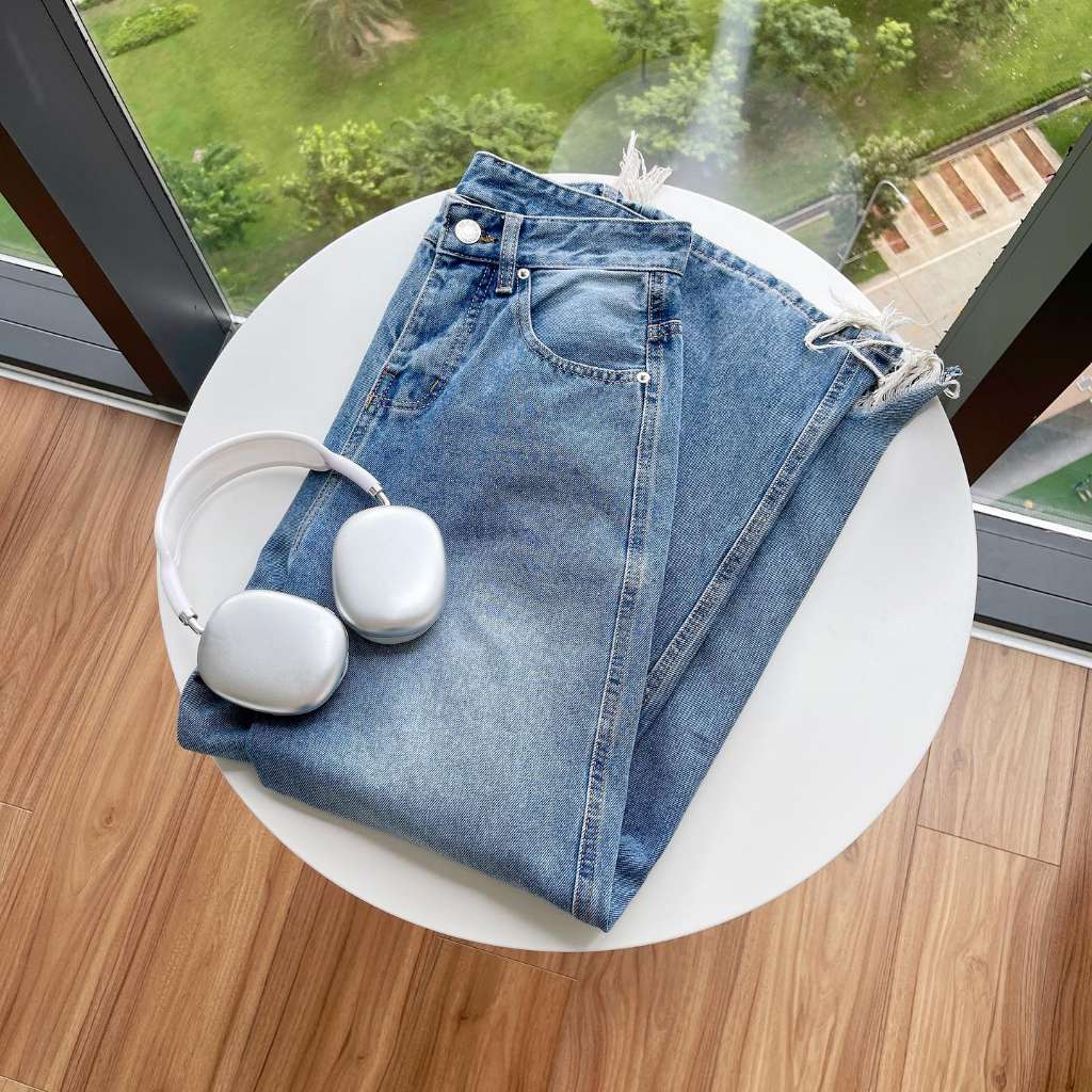 QUẦN JEAN RÁCH GẤU THỜI TRANG- CHUOTCONG J2406X